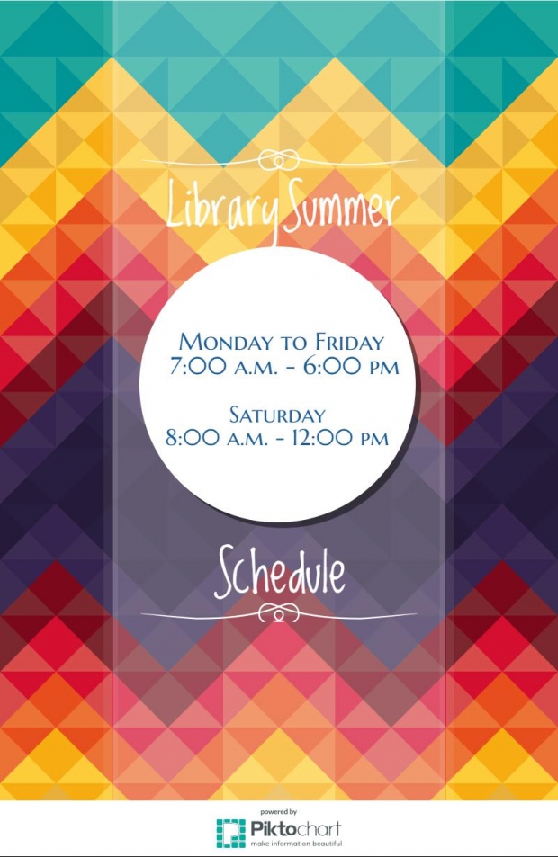 Library Summer Sched